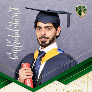 Emirates Football Club Investment & Marketing Company, congratulates the Group President on graduating with MBA
